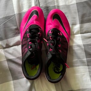 HOT PINK NIKE TRACK SPIKES